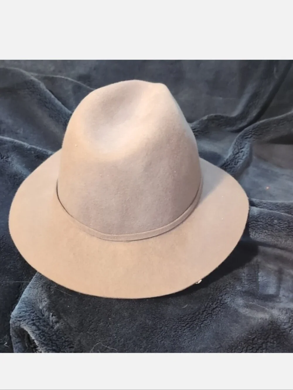 J. Crew Women’s Fedora Classic Tan Hat 100% Wool B3486 Size S-M